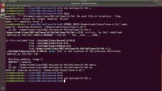 Linux Rootkits for Red-Blue Teams course  helloworld fmt