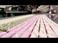 【製造風景】岩井製菓 オリジナル 七五三「5色 千歳飴」の作り方。紅白以外に紫色・黄色・宇治抹茶も！