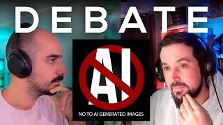 IAs vs ARTE - DEBATE con Isaac Sánchez (Loulogio)