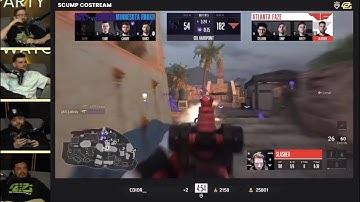 Scump REACTS To Abezy GOING Crazy MAP 1!