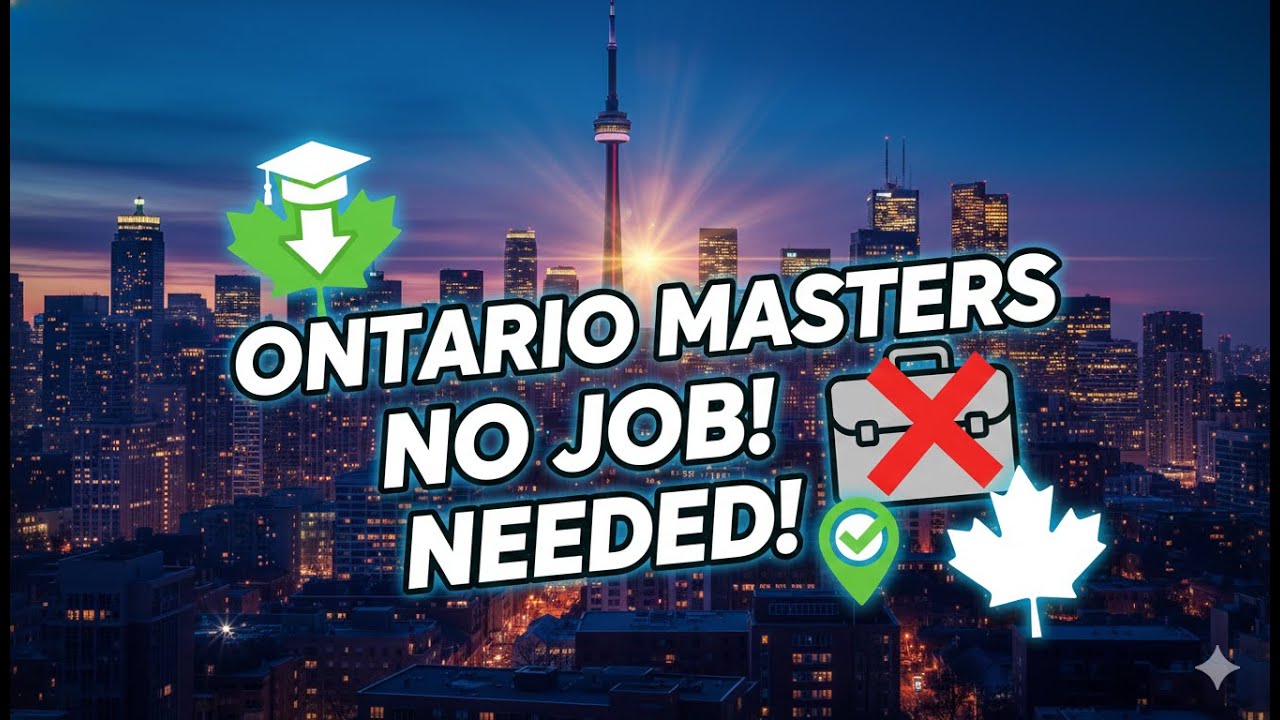 Как подать заявку на программу магистратуры Онтарио (OINP) | Предложение о работе не требуется!