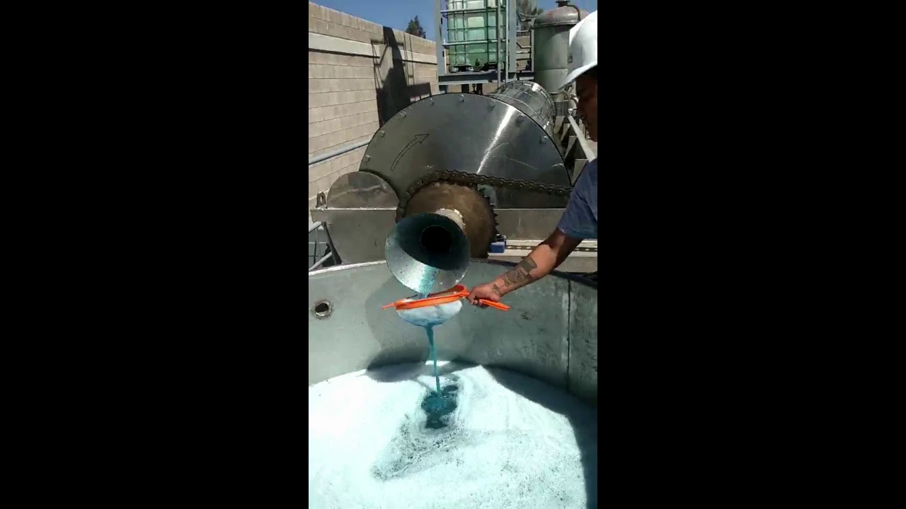 Copper sulfate production line installed in Mexico YouTube