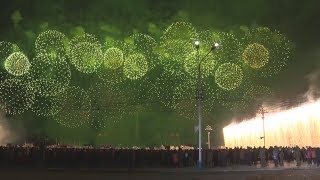 平壌で新年カウントダウン 公演開催、氷の彫刻展も