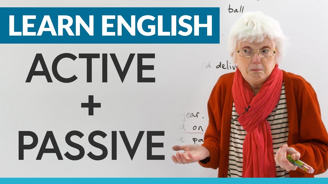 Learn English Grammar: What’s the difference between ACTIVE \u0026 PASSIVE?