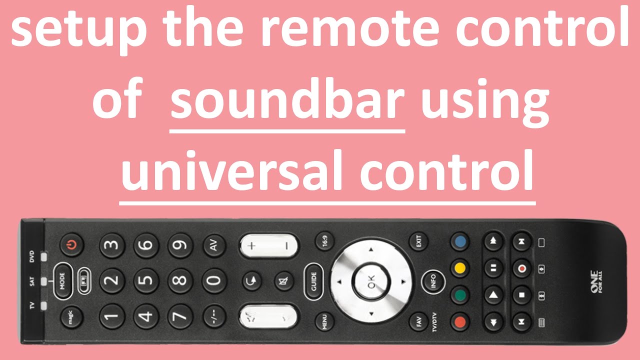 5. Control Soundbar with Your TV Remote
