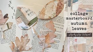 Collage Masterboard Autumn Leaves | Step-By-Step Tutorial screenshot 5