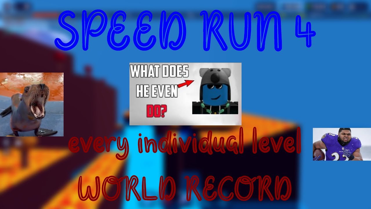 Speed Run 4 - Every Individual Level World Record - YouTube