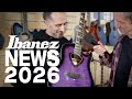 Ibanez Neuheiten 2026 Akustikgitarren
