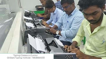 How to Type Fast on a Computer without seeing Keyboard | Speed Typing Institutes in Guntur Omkars