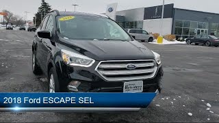 2018 Ford ESCAPE SEL Belvidere  Rockford  Elgin  Dekalb  Harvard