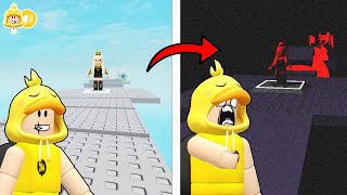 Download lagu PRANK @MCGG IN OBBY HORROR, BBIBBI GOT A JUMPSCARE 😭 | A Stereotypical Obby
