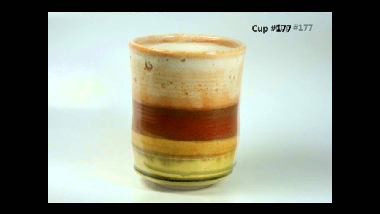Finished Ceramic Cups of Kiln Opening 6 The amazing disaster