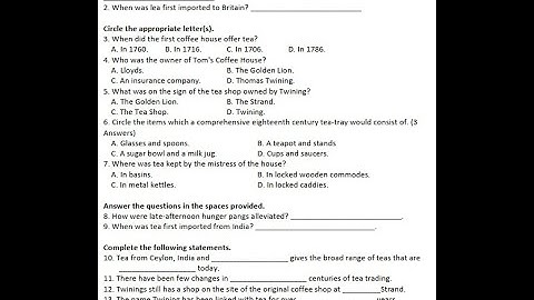 Unit 4: Listening Activity No.20