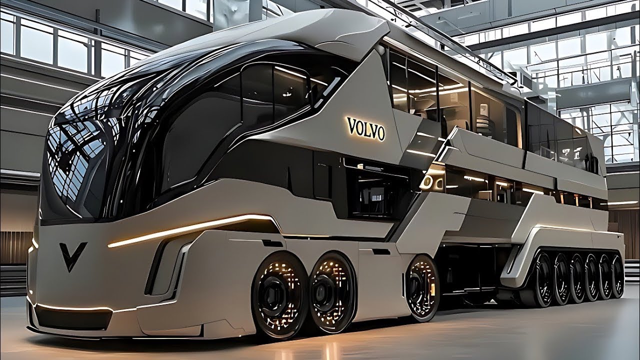 2026 Volvo Motorhome Camper – $290K Electric RV with Scandinavian Luxury and Smart Tech