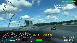 20230912 155647 Pocono North South CW 2 03 906 Session 1 Best Lap 8