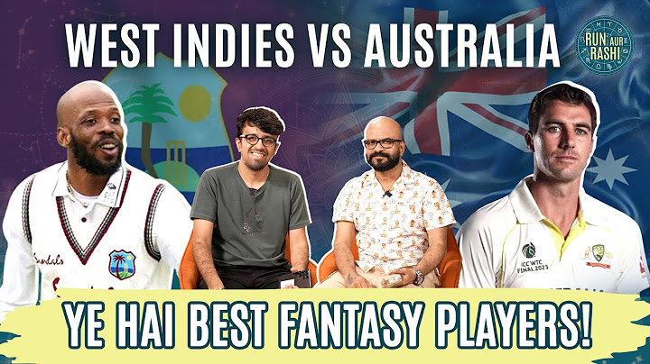 West Indies vs Australia 1st Test Dream Team Predictions, Pitch Report & Fantasy XI | WI vs Aus