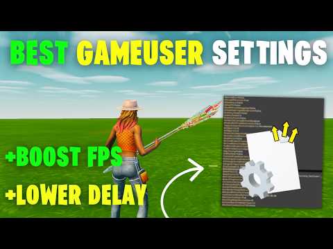 *NEW* Fortnite Chapter 7 BEST GameUserSettings 🔧 (0 Input Delay + MAX 360 FPS!)
