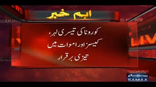 COVID-19 Third Wave | Third Covid-19 wave has deadly - SAMAA Breaking News