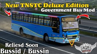 🤩 NEW TNSTC DELUXE GOVERNMENT BUS MOD FOR BUSSID FULL REVIEW #bussid #mod #busmod #newbusmod screenshot 1