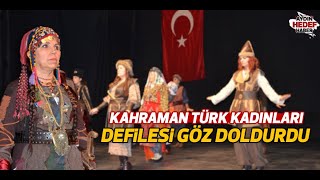 Kahraman Türk Kadinlari Defi̇lesi̇