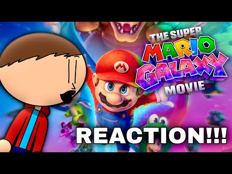SUPER MARIO GALAXY MOVIE FINAL TRAILER REACTION!