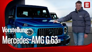 MercedesAMG G 63 (2024) | Der G 63 darf den V8Biturbo behalten | Vorstellung mit Jan Götze