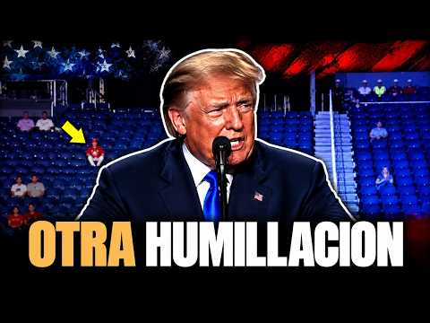 Trump PROMETE $5,000… pero los asientos VACÍOS se roban el show