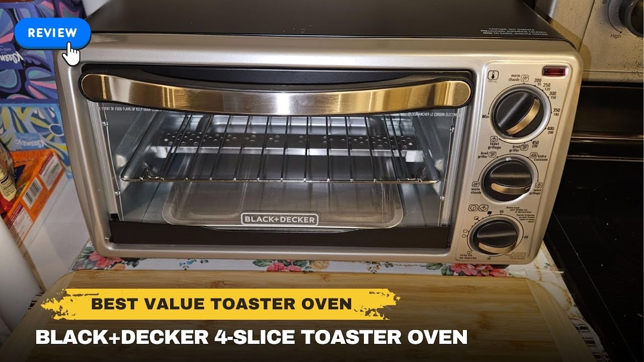 Black+Decker Toaster Oven (Review) Best Value Toaster Oven YouTube