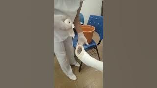 DUAS  BOTA GESSADA  OU  GESSO  SURO PODALICO