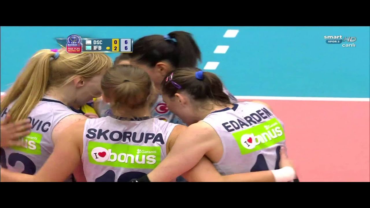 151028 유럽챔피언스리그 페네르바체 VS Dresdner김연경 하이라이트