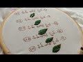 Fish Bone Stitches 🪡 CLASS -24 #HandEmbroidery #rahanashreehomemaker #embroidery #beginnersstitch