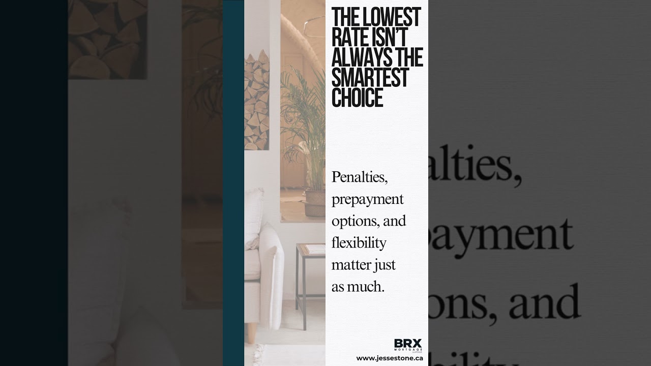 The lowest mortgage rate isn’t always the smartest choice.