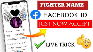 How To Make Fyter Name Facebook Account Just Now Accept || Facebook Fyter King Name Id ||Mati Tricks