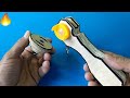 صنع آلة اطلاق البلابل مضاعفة الطاقة . Make a beyblade launcher energy-multiplying