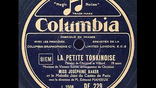 Miniatura de vídeo de "Joséphine Baker "La Petite Tonkinoise" 1930 ("Pretty Little Tonkin Girl") classic"