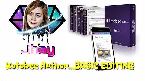Part 1 KOTOBEE AUTHOR READER TUTORIAL - TAGALOG VERSION