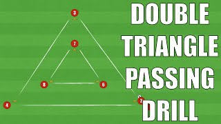 Double Triangle Passing Drill | Football/Soccer