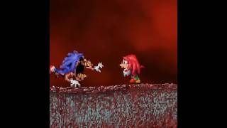 Sonic Tears Down Knuckles To Pieces #shorts