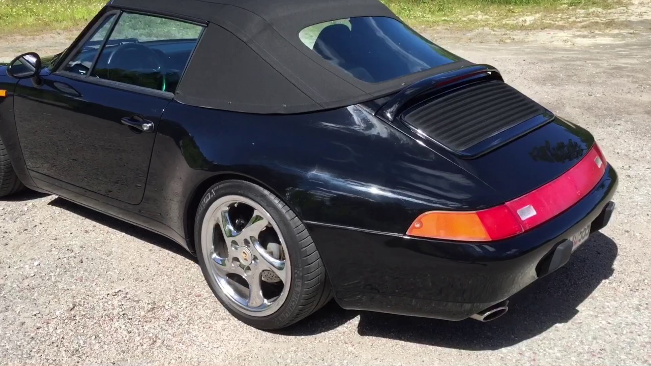 Porsche 993 Cabriolet YouTube
