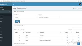 Admin Panel [Feedback]