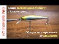 Копия Jackall Squad Minnow с Алиэкспресс. Обзор и тест приманки от Mr.Charles.