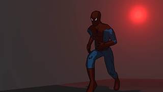 Spider-Man animation in Blender Eevee