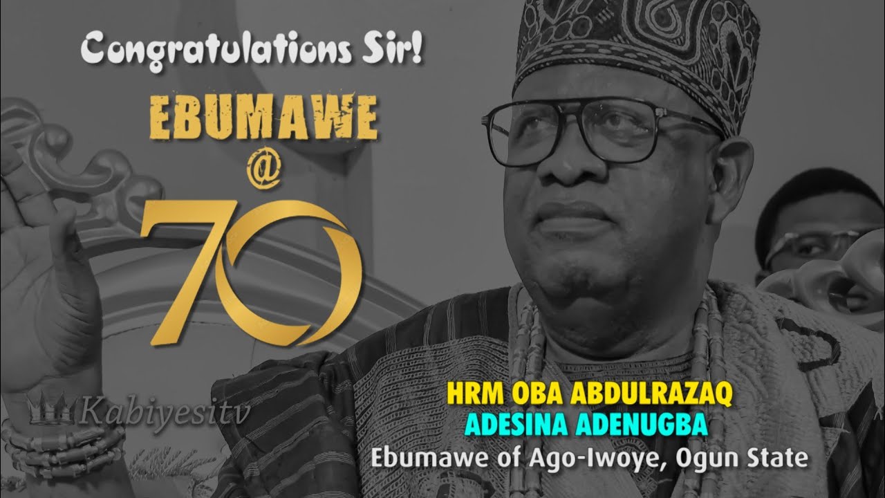 Эбумаве исполняется 70 лет: #ПолноеВидео, посвященное знаменательному 70-летию Его Королевского В...