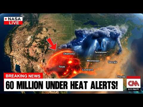 60 MILLION UNDER HEAT ALERTS — Severe Storms & Dust Threaten the U.S.