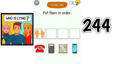 Who is? Brain Teaser & Tricky Riddles Level 244 Gameplay Walkthrough (Android & IOS) #shorts