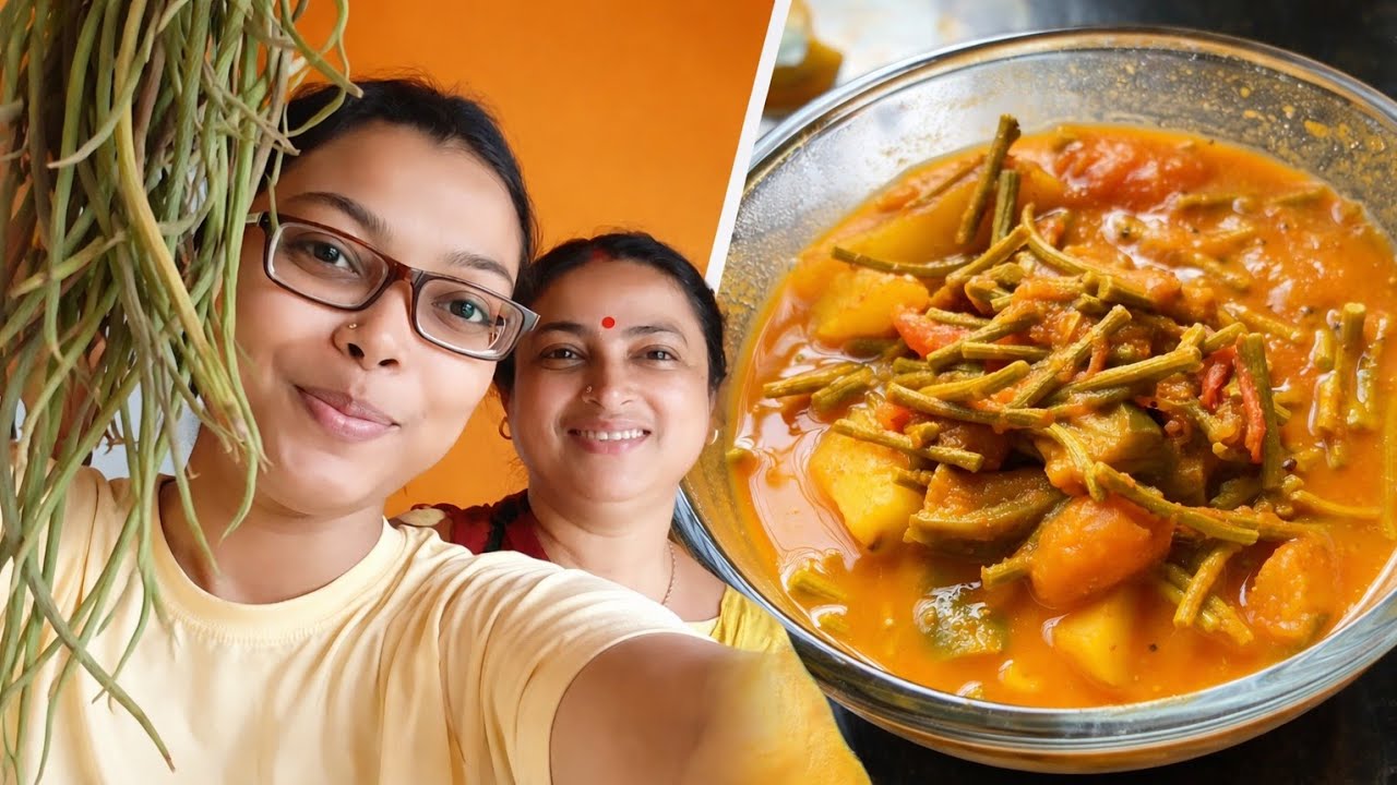 সজনে ডাটা চোরচড়ি/ সজনে না ম্যাগী বলো/ sojne chorchori/ sojne torkati#sojne #moringa #sojnedata