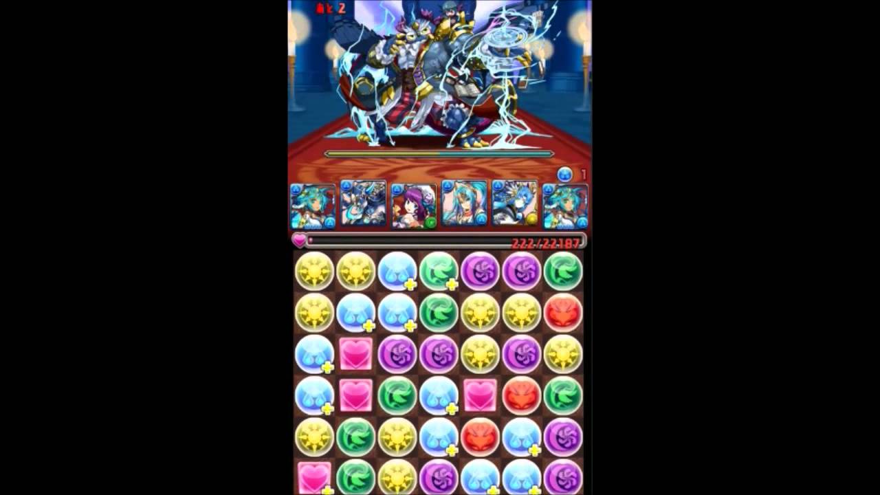 パズドラ インディゴ降臨 サラスヴァティ攻略 地獄級 7 6マス Youtube