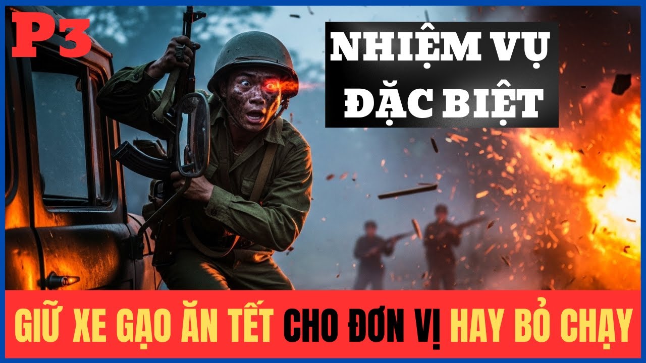 QUYẾT TÂM Giữ Xe Gạo Cho Đơn Vị ĂN TẾT Hay Bỏ Chạy Giữ Mạng Giữa Ổ PHỤC KÍCH Khmer Đỏ