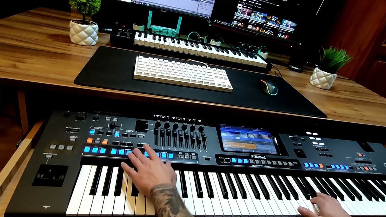 Magik Band - Ale Ty jesteś słodka 🎵🔥 YAMAHA GENOS 🎵🔥