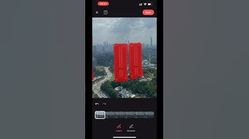 How to remove any objects from your videos #mobilevideoediting #mobilevideography